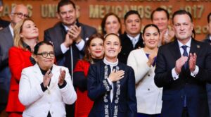 Sheinbaum defiende soberanía y afirma que México no se rinde ni se vende