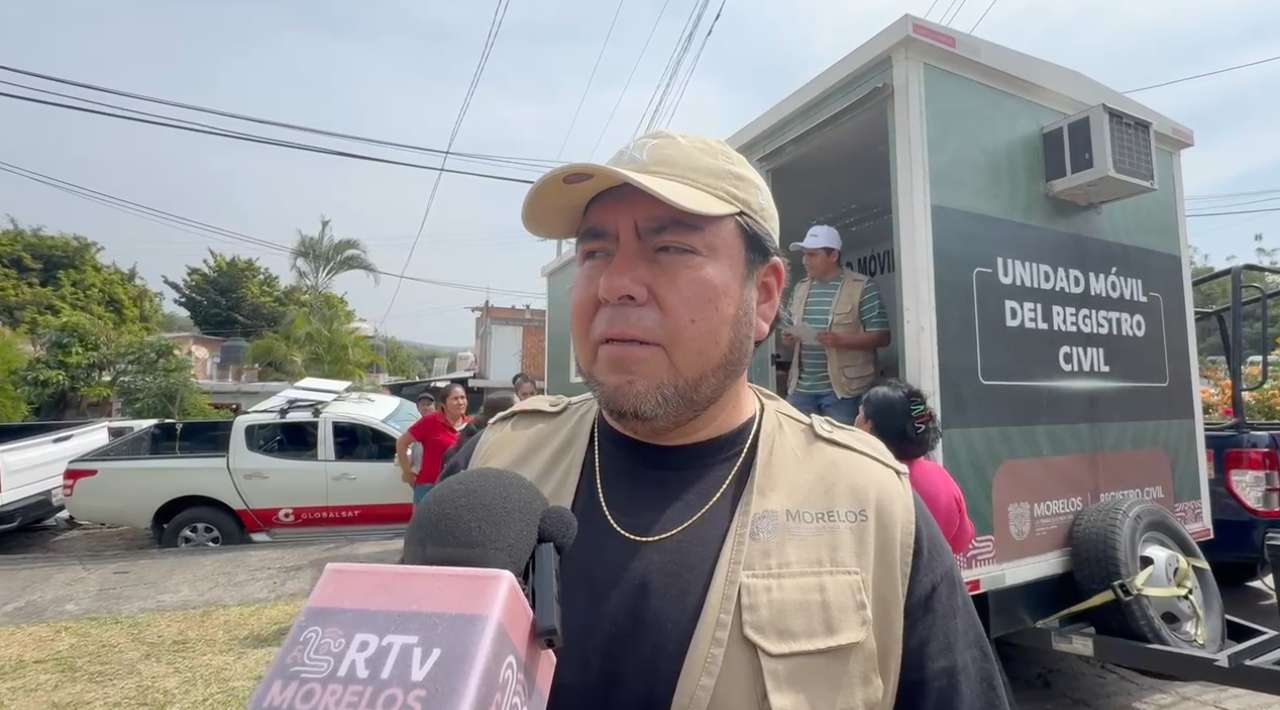 Avanza más del 90 por ciento la digitalización del Registro Civil en Morelos.
