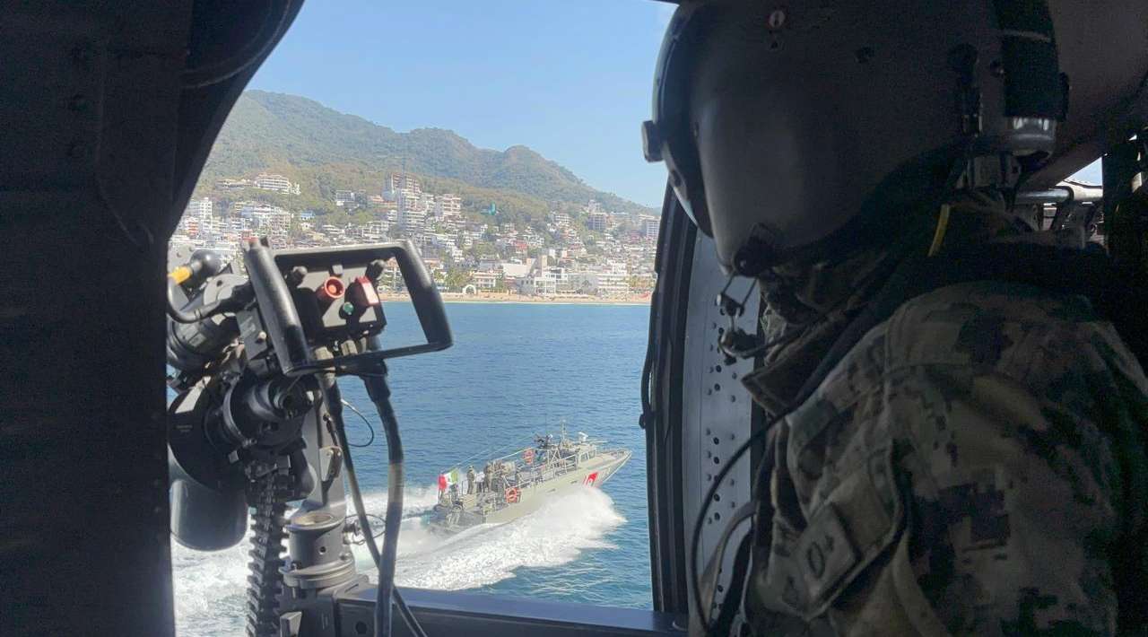 Refuerzan seguridad en Puerto Vallarta con más de 300 marinos tras operativo contra “El Mencho”