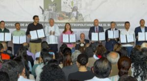 Gobernadora firma convenio con siete municipios para fortalecer la zona metropolitana de Cuernavaca