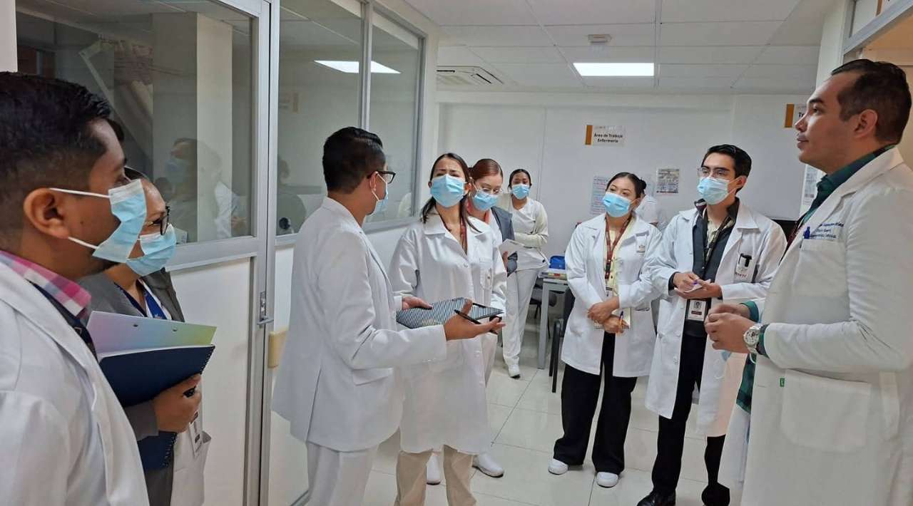 Equipo federal de enfermería del ISSSTE visita Hospital General Carlos Calero