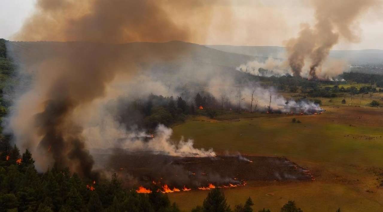 México registra 34 incendios forestales activos, la cifra más alta de la temporada