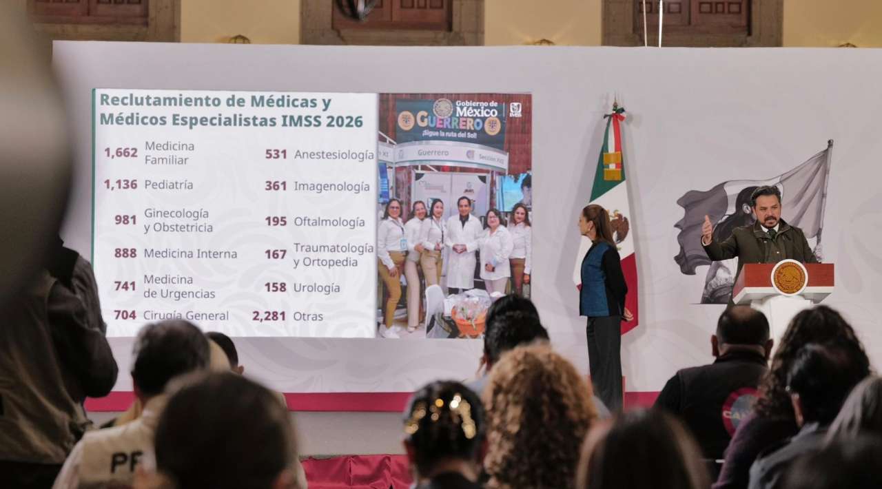 IMSS abrirá casi 10 mil plazas para médicos especialistas en marzo