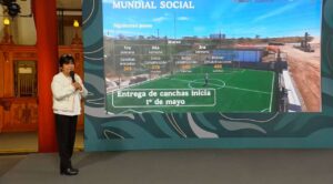 Gobierno anuncia construcción de mil 200 canchas de fútbol en 29 estados rumbo al Mundial 2026