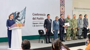 Sheinbaum: no cambia estrategia de seguridad con EE.UU. tras salida de Kristi Noem