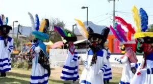 El Chínelo de Tlayacapan llega a la Mañanera del Pueblo