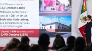 Gobierno Federal anuncia 323 nuevos Centros LIBRE para mujeres en 2026