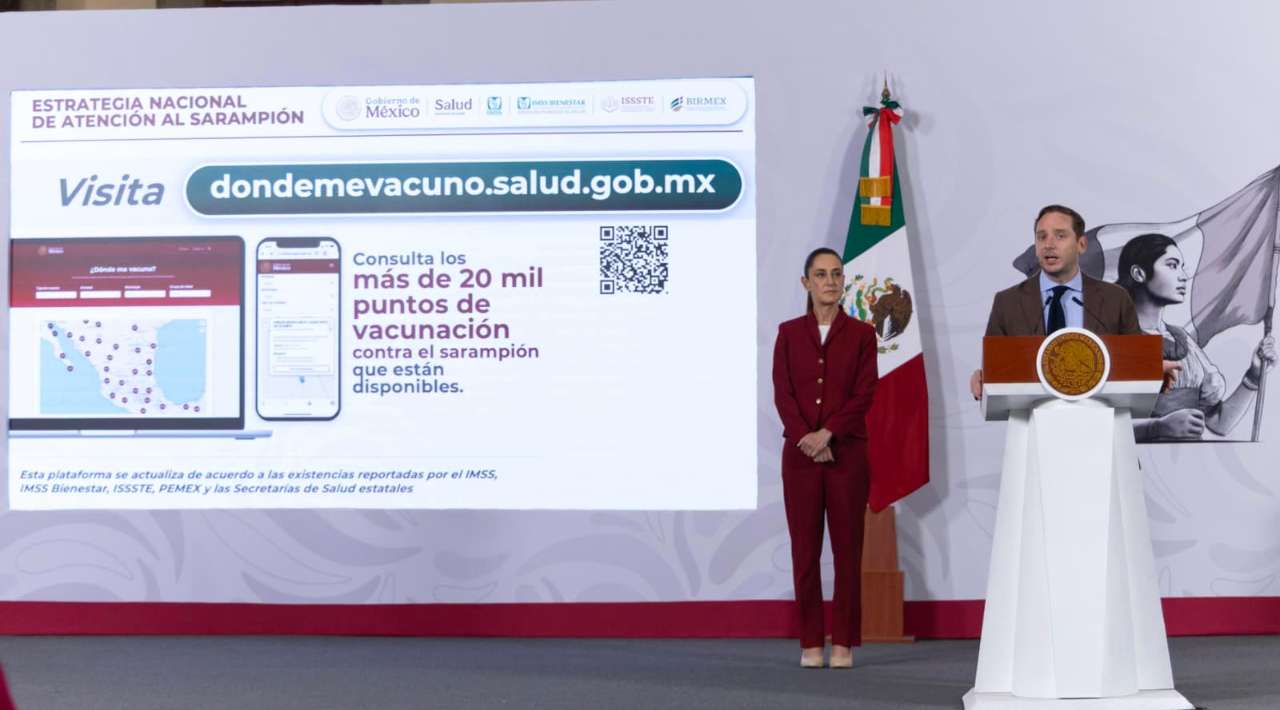 Contagios de sarampión bajan 30% en México tras vacunación masiva