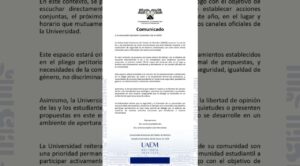UAEM convoca a mesa de diálogo con estudiantes para abordar seguridad y bienestar