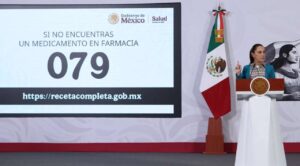 Abasto de medicamentos en farmacias públicas alcanza 97%: Sheinbaum