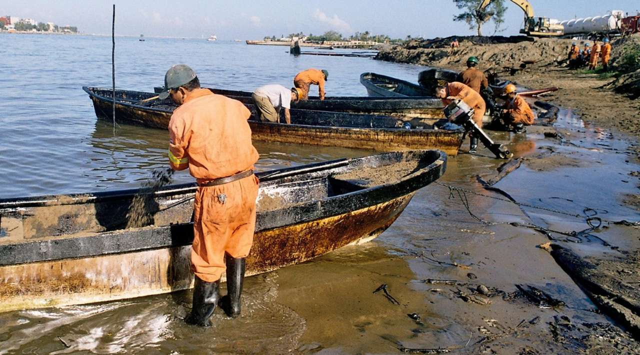 Retiran más de 894 toneladas de hidrocarburo en el Golfo de México