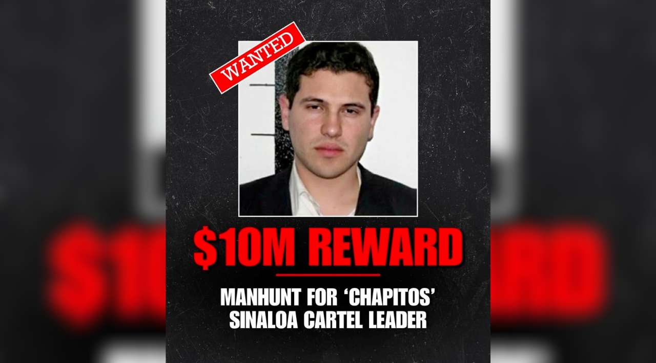 ICE difunde ficha de “Se Busca” contra Iván Archivaldo Guzmán; ofrecen 10 mdd