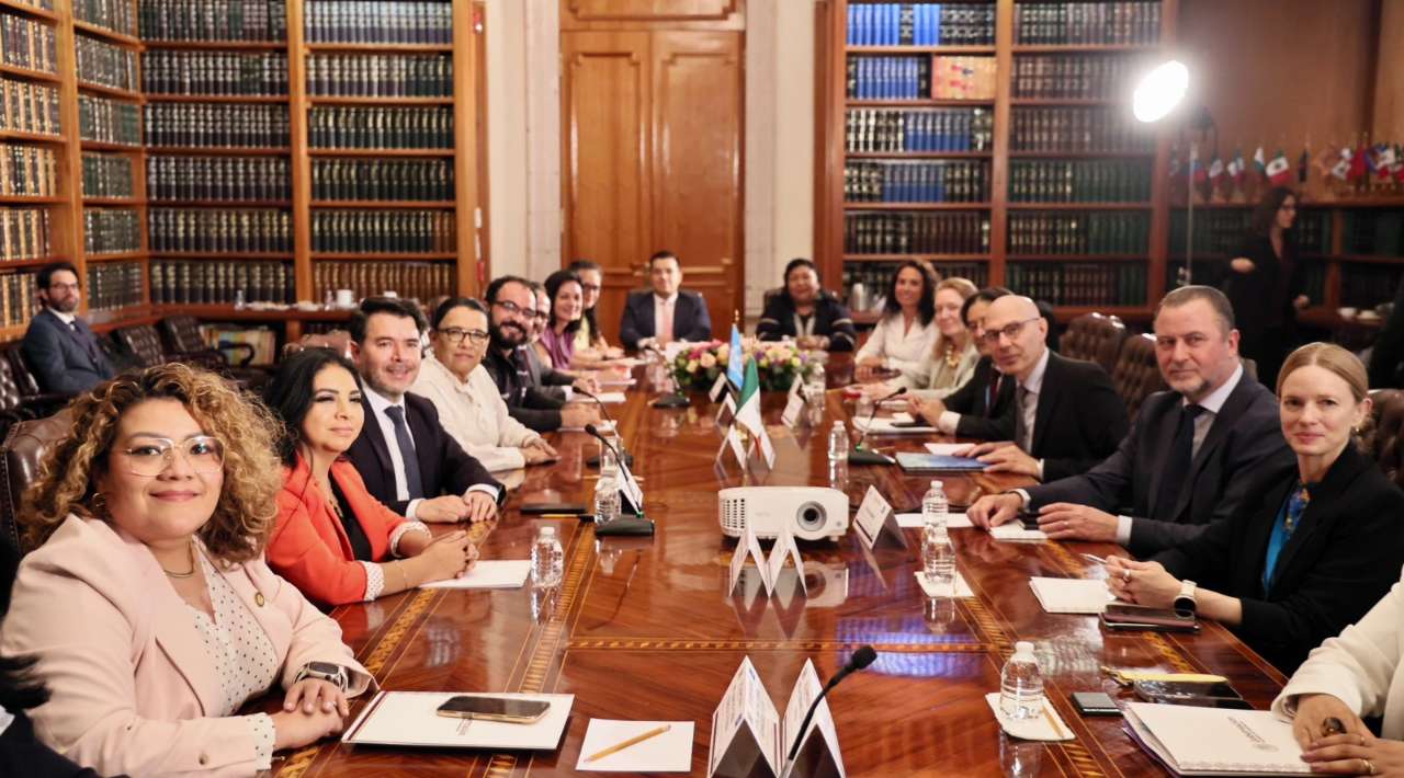 Alto comisionado de la ONU se reúne con Secretaría de Gobernación y sostendrá encuentros con funcionarios mexicanos