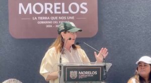 Inaugura Margarita González Saravia tanque elevado en Axochiapan; beneficiará a cerca de 10 mil habitantes