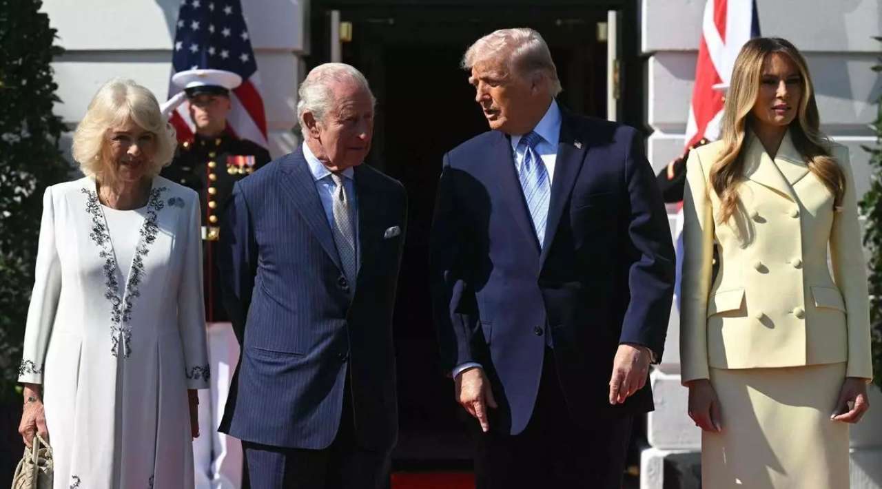Rey Carlos III inicia visita de Estado a EE.UU. en medio de tensiones