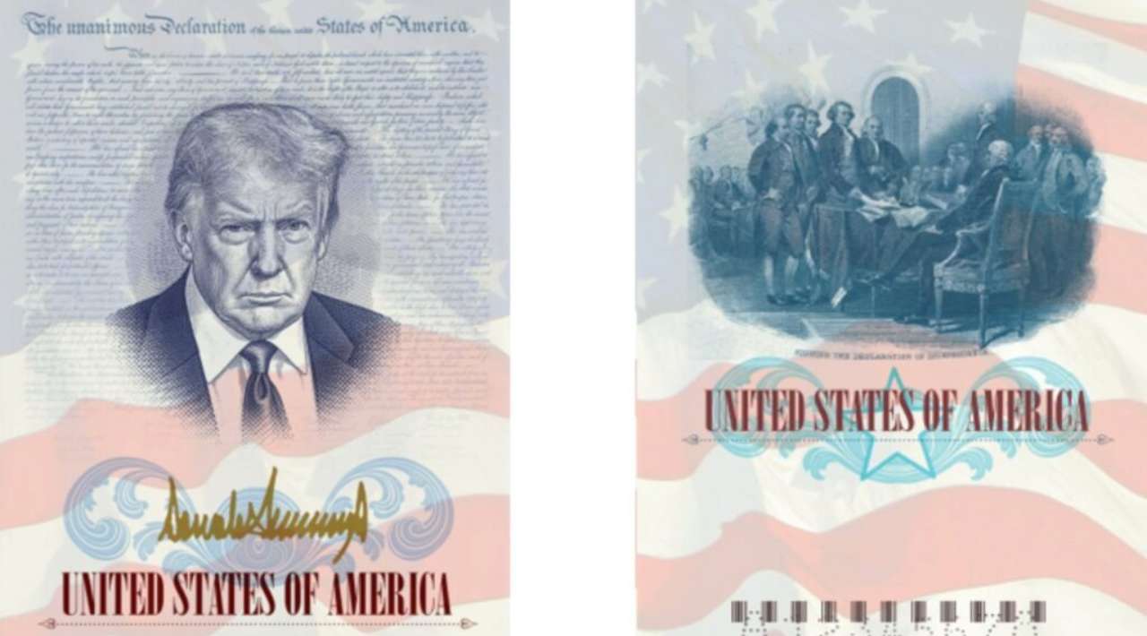 Donald Trump aparecerá en pasaportes y billetes por los 250 años de EE. UU.