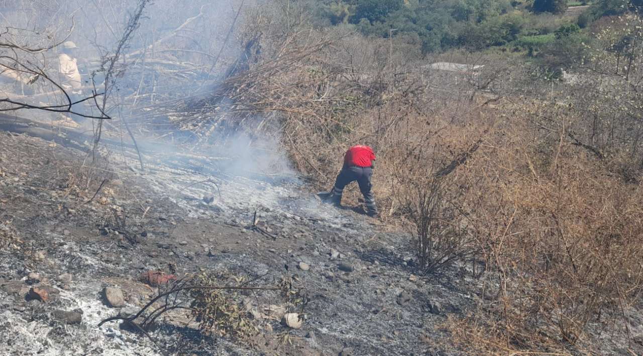 Puente de Ixtla suma 142 incendios a pastizales y 7 casa habitación, exhortan a la población a no quemar basura
