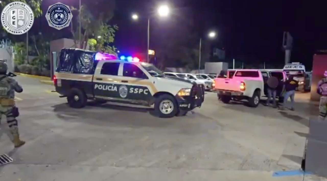 Operativo conjunto deja cinco detenidos y libera a tres víctimas en Morelos