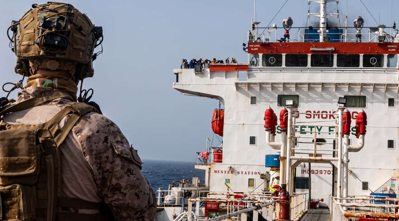 EE.UU. intercepta petrolero iraní en el Golfo de Omán por presunta violación de bloqueo