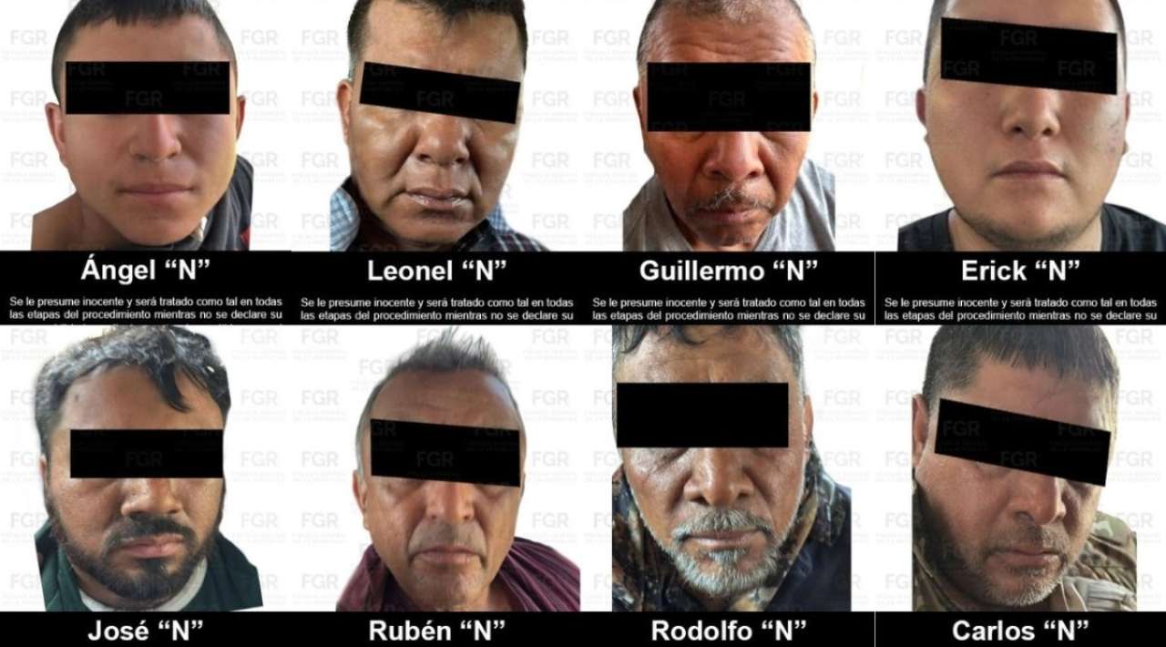 Vinculan a proceso a ocho presuntos integrantes de “Los Linos” en Morelos