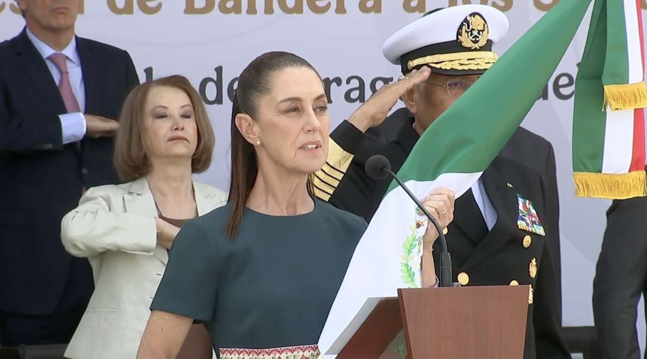 Sheinbaum lanza mensaje contra intervención extranjera en aniversario de la Batalla de Puebla