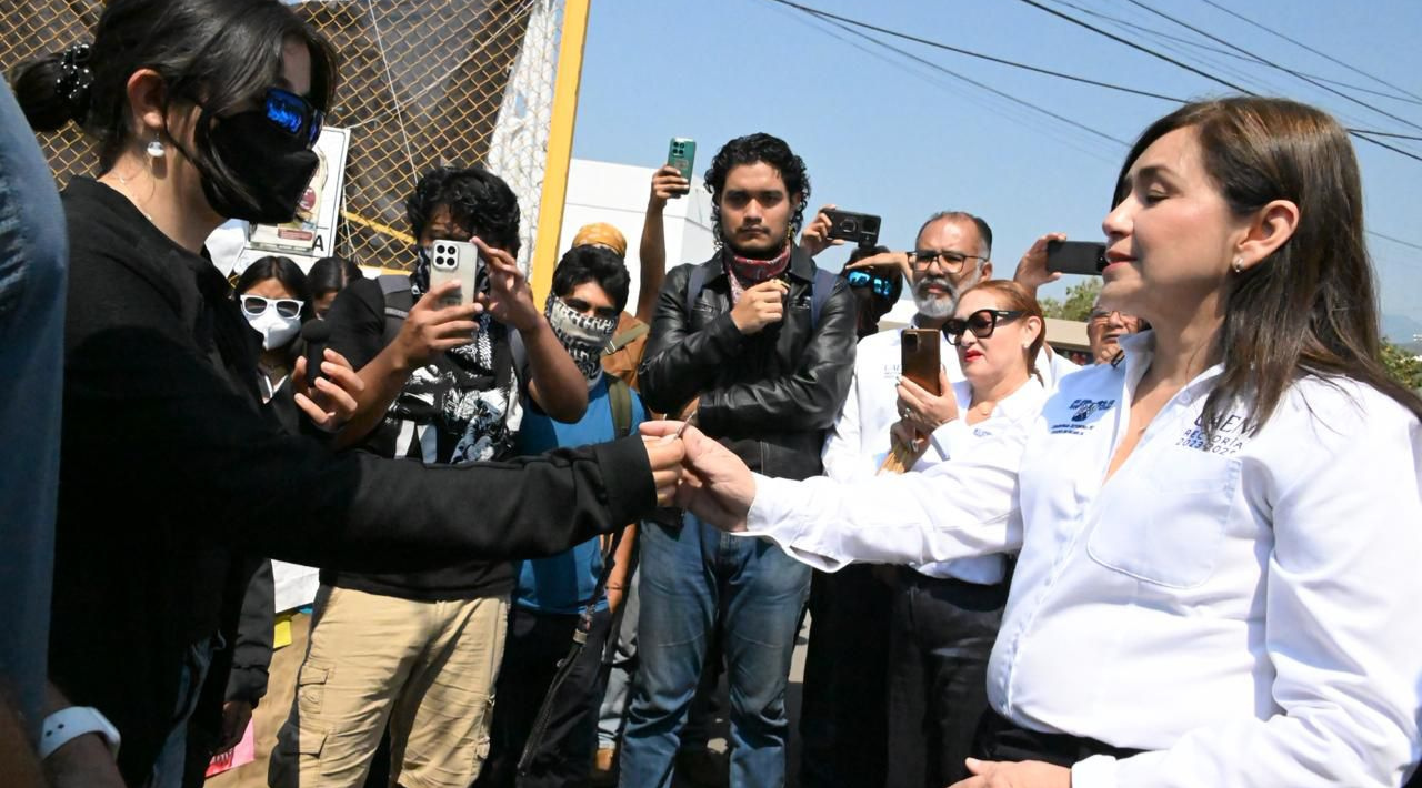 Estudiantes entregan instalaciones en el Campus Norte Chamilpa de la UAEM
