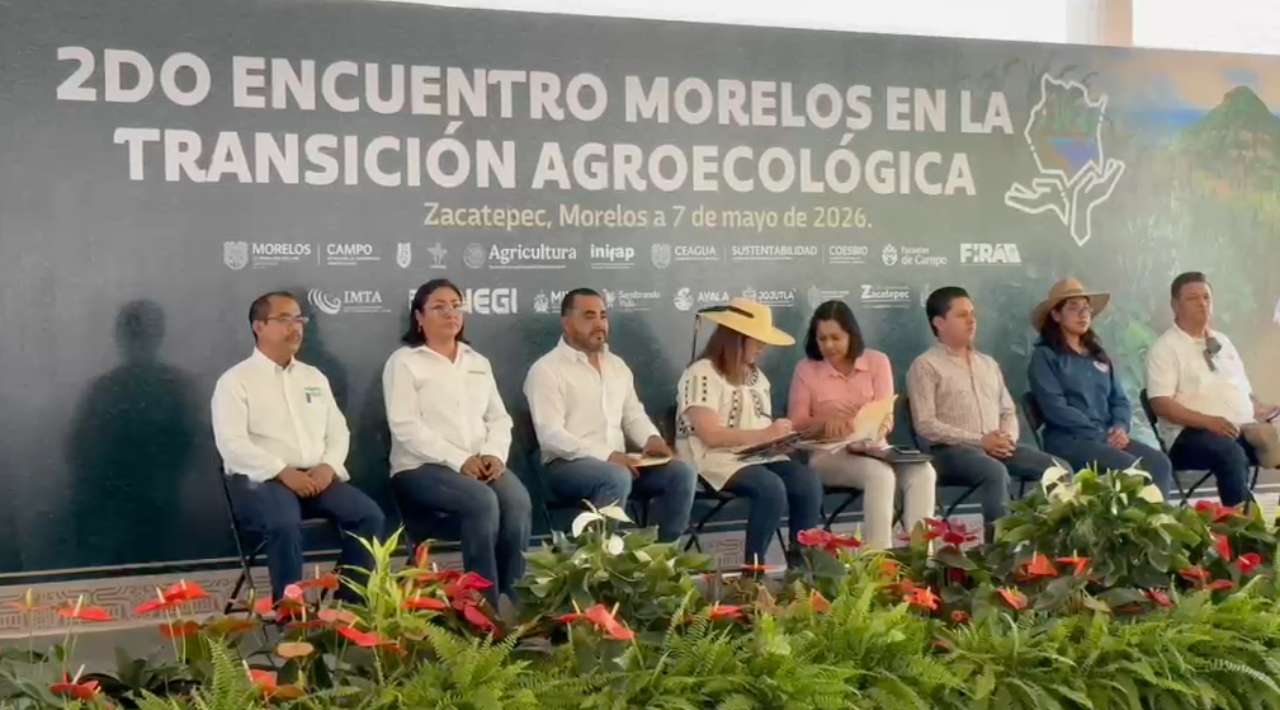 Encabeza Margarita González Saravia segundo Encuentro de Transición Agroecológica en Morelos