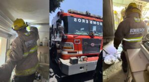 Movilización de bomberos en Cuernavaca tras un incendio en una cafetería de avenida San Diego