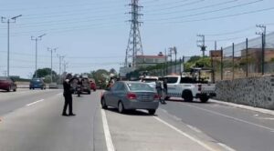 Movilización en el Paso Express tras detención de automovilistas por exceso de velocidad