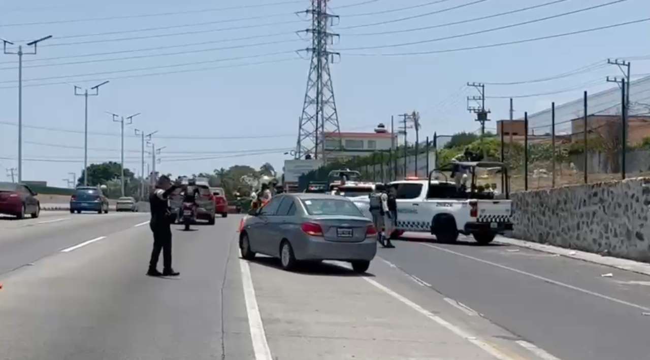 Movilización en el Paso Express tras detención de automovilistas por exceso de velocidad