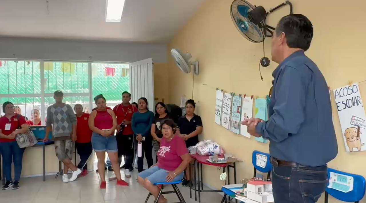 IEBEM descarta riesgo estructural en primaria “Lázaro Cárdenas” de Jojutla; padres exigen rehabilitación