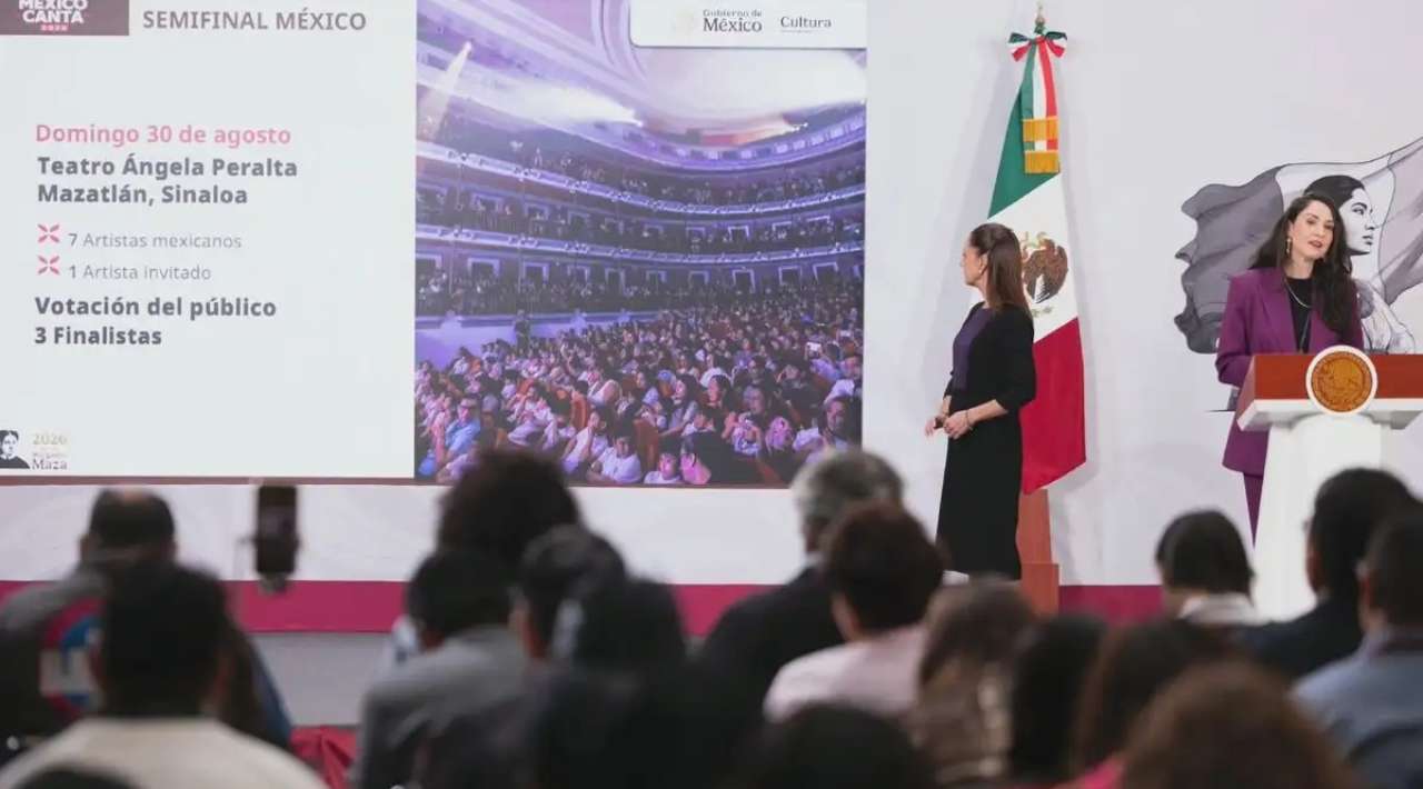 Claudia Sheinbaum lanza segunda edición de “México Canta” para jóvenes