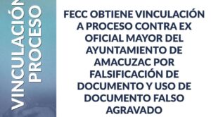 Vinculan a proceso a ex Oficial Mayor de Amacuzac por falsificación de documentos