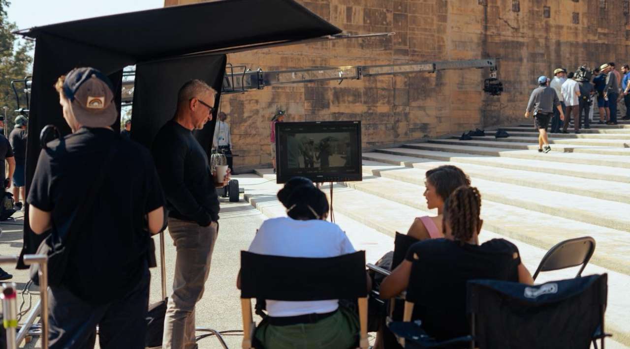 Zendaya graba comercial en Morelos para firma de moda italiana