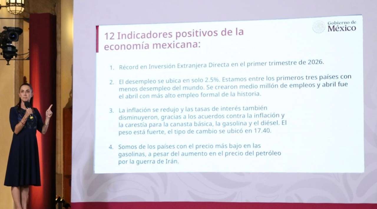 Sheinbaum resalta fortaleza económica de México ante dudas de calificadoras
