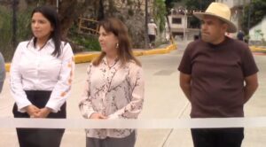 Encabeza Margarita González Saravia inauguración de obras por 11 millones de pesos en Yautepec