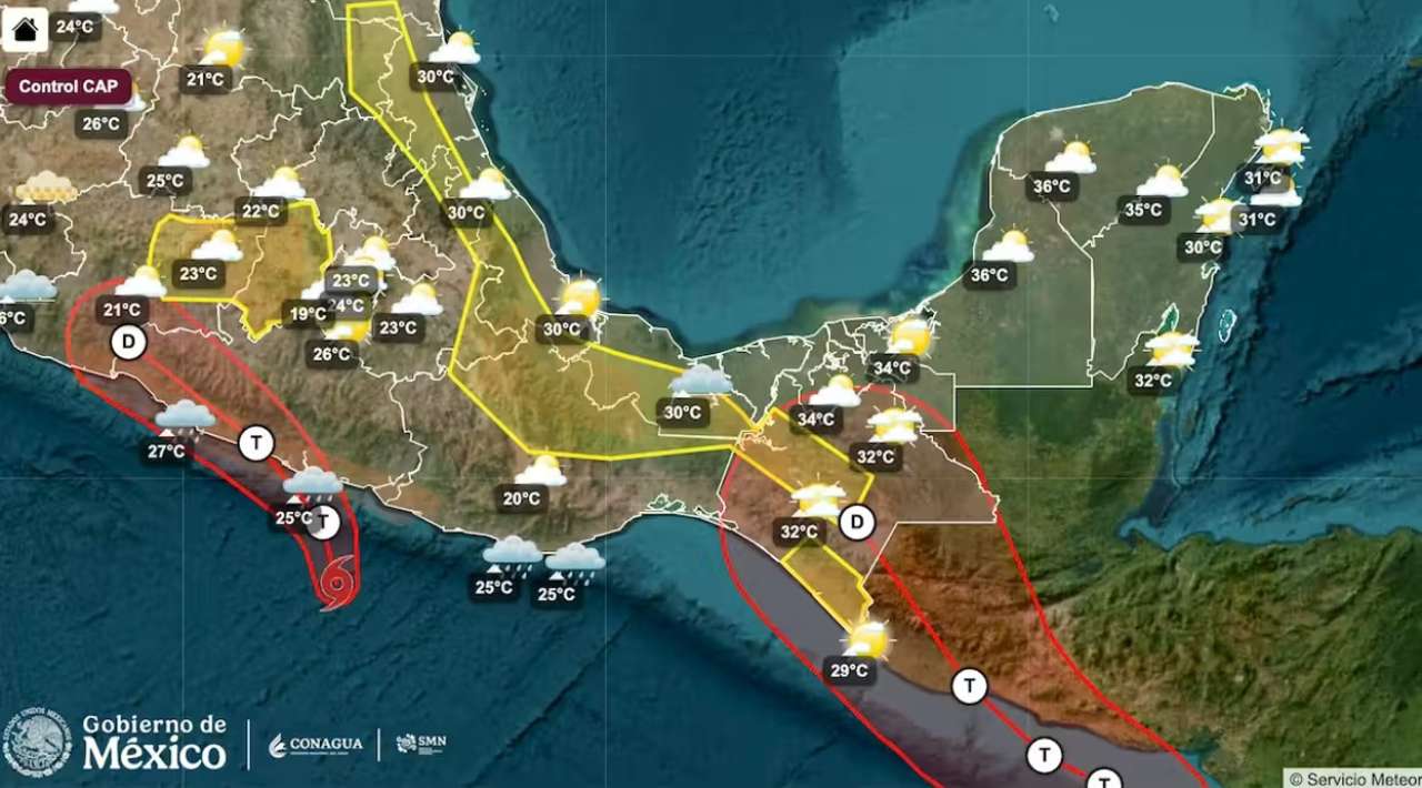 Tormenta tropical Boris impactará Guerrero durante la madrugada del martes