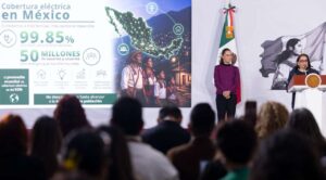 México alcanzará cobertura eléctrica de 99.99% en 2028, anuncia CFE
