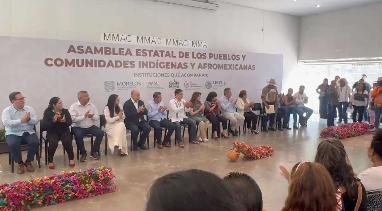 Refrenda Gobierno de Morelos apoyo a pueblos indígenas y afromexicanos