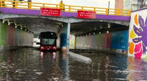 Lluvias dejan inundaciones y más de 25 millones de metros cúbicos de agua en CDMX