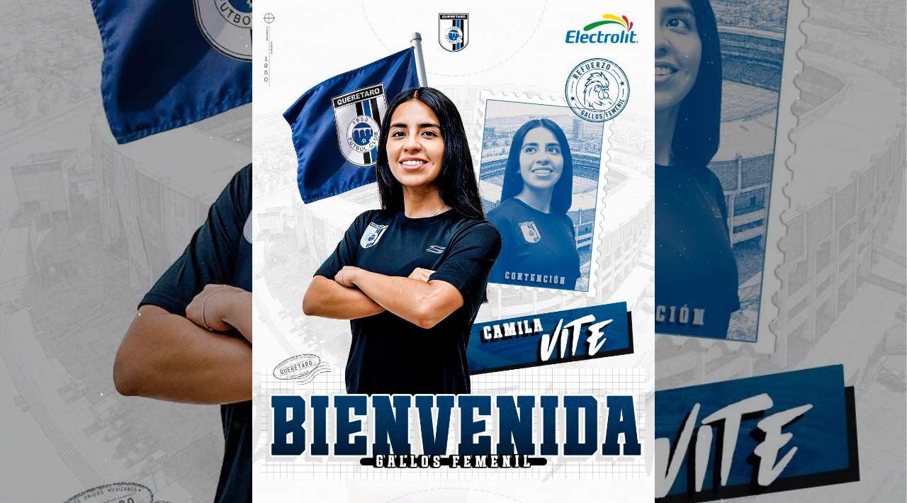 Camila Vite regresa a la Liga MX Femenil con Querétaro para el Apertura 2026.