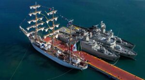 El Buque Escuela Cuauhtémoc se alista para iniciar viaje de Instrucción “Pacífico Norte 2026”