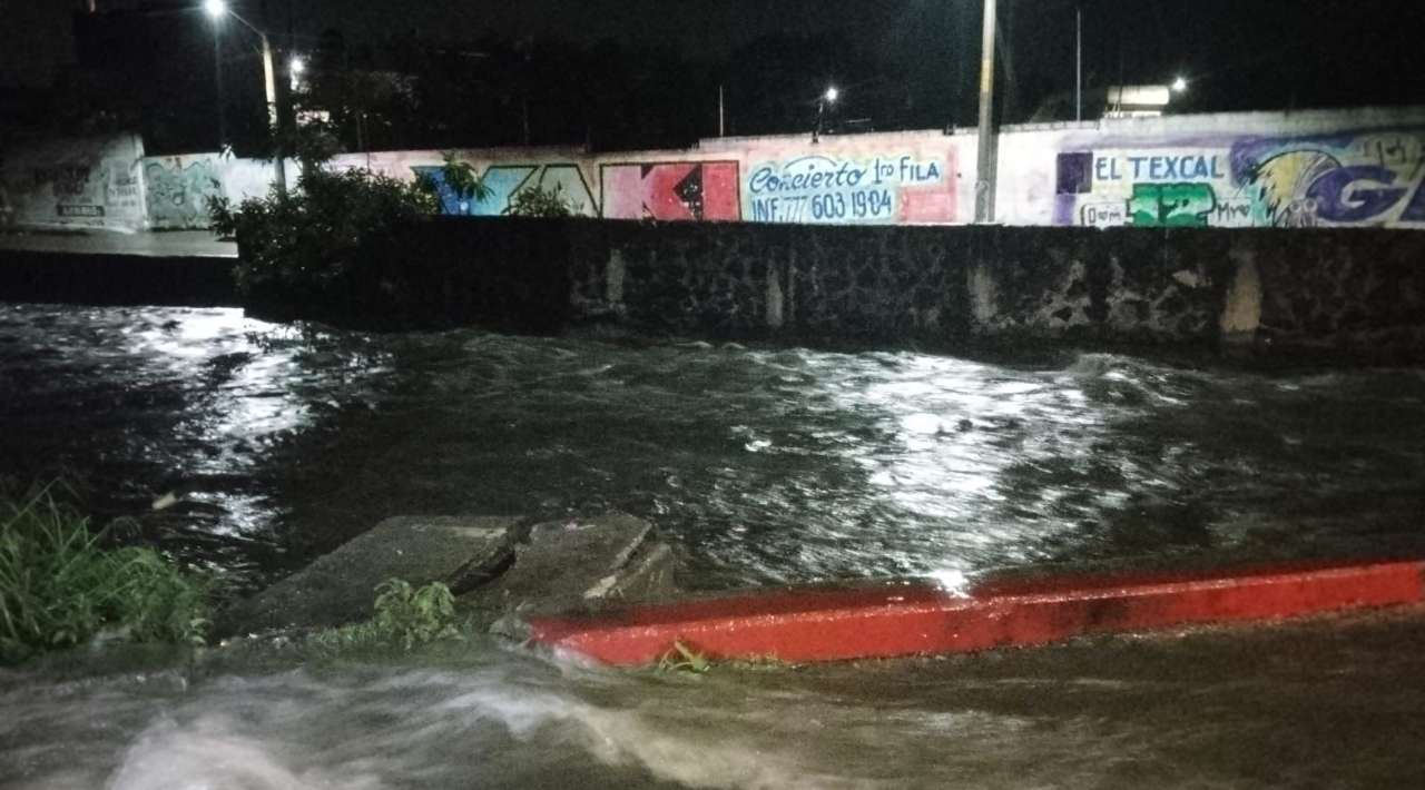 Las lluvias dejaron 20 reportes de emergencia en Jiutepec