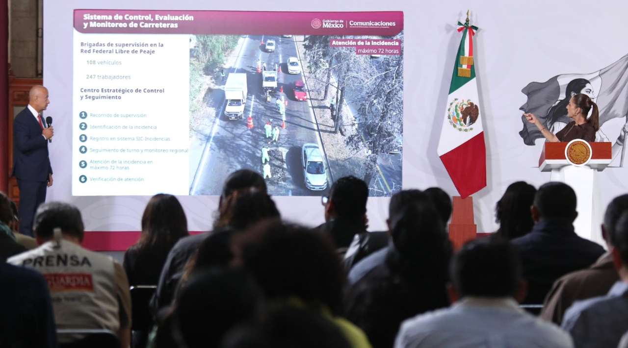 SICT destinará inversión histórica de 50 mil mdp para rehabilitar carreteras en 2026