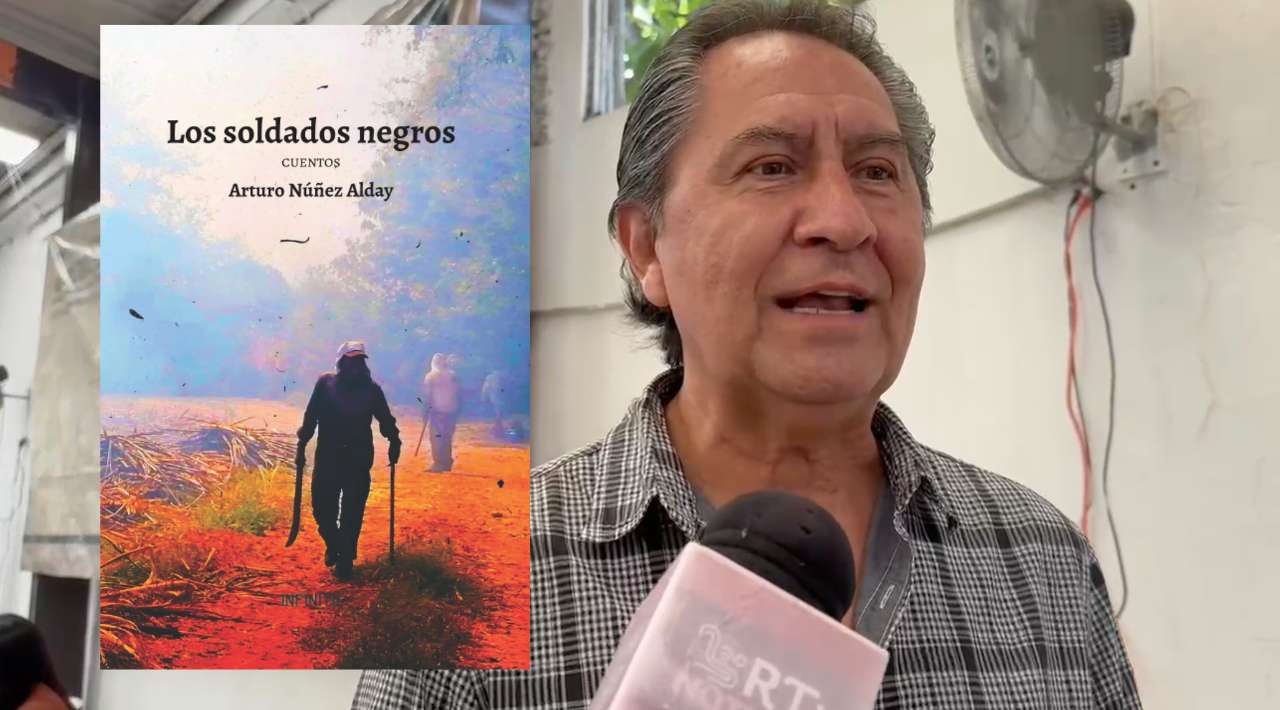 Presentan en Zacatepec el libro “Soldados Negros” del escritor Arturo Núñez Alday