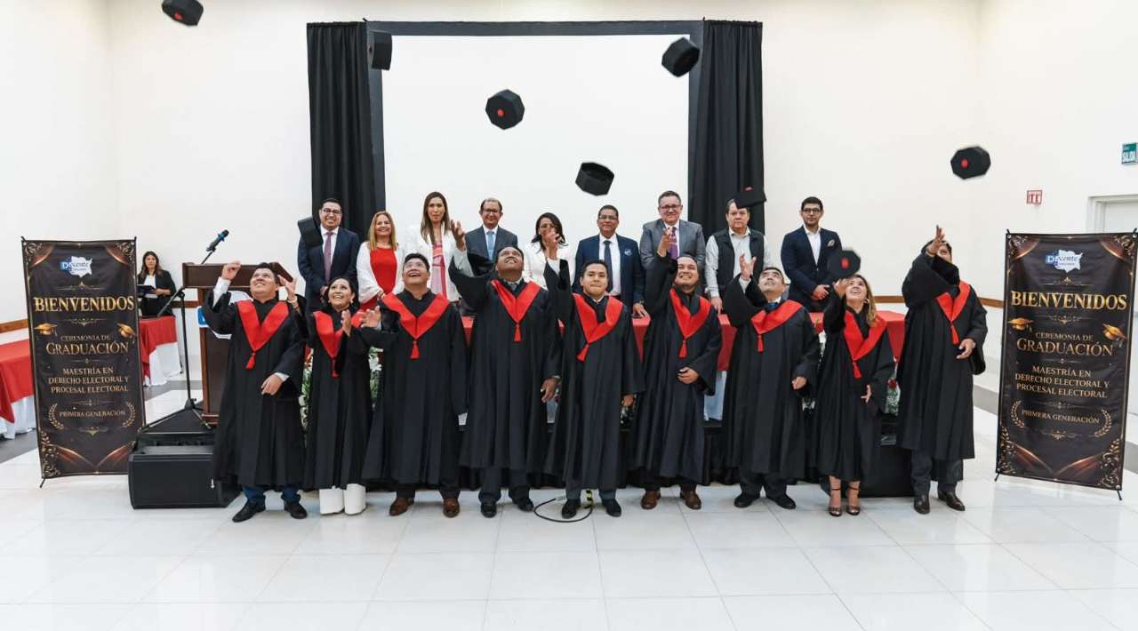 Egresa nueva generación de especialistas en Derecho Electoral y Procesal en Morelos