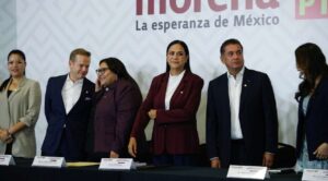 Morena, PT y PVEM inician registro de aspirantes rumbo a las gubernaturas de 2027