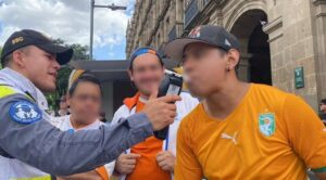 Más de 400 conductores dieron positivo en alcoholímetro en 10 días del Mundial en la CDMX
