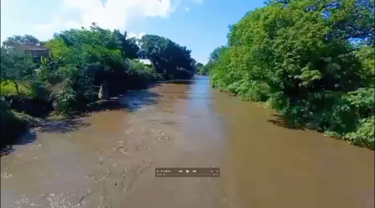 Protección Civil vigiló aumento del caudal del río Apatlaco en Jojutla