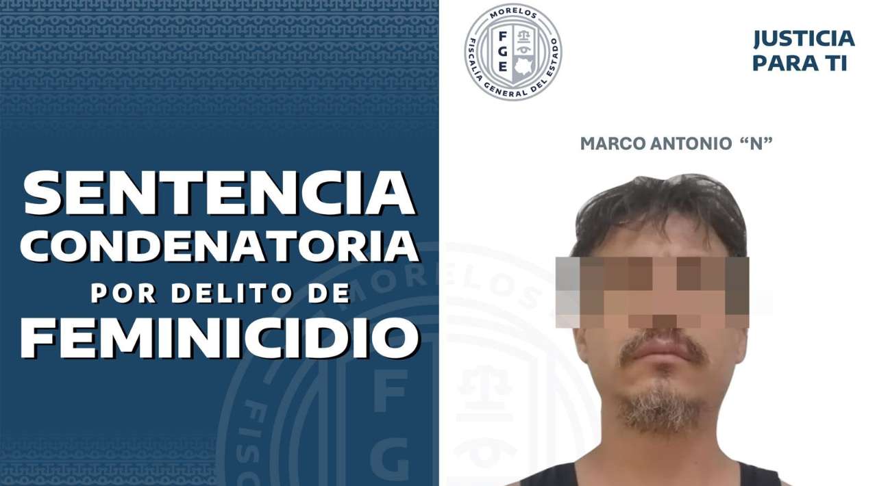 Sentencian a Marco Antonio “N” por feminicidio; abandonó a su víctima en una maleta
